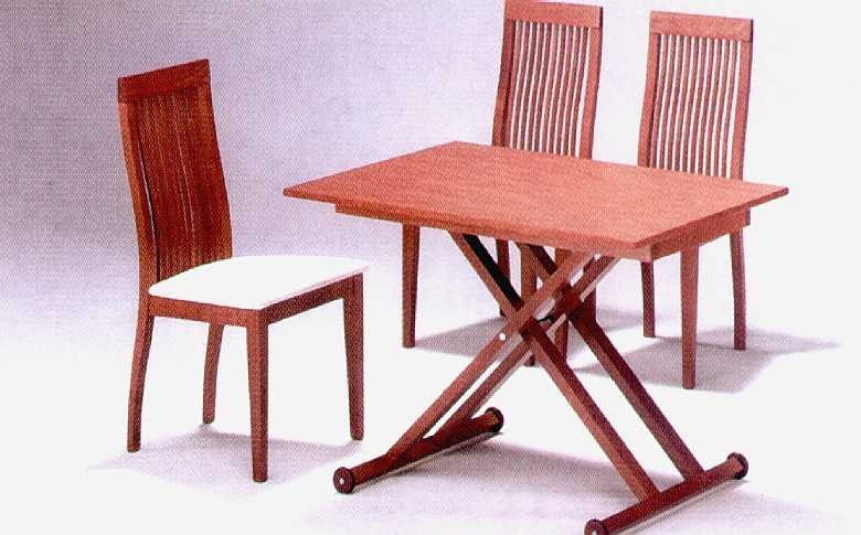 Стол "Roma" и стулья "272d" Sedia Grup (бук, орех, вишня)